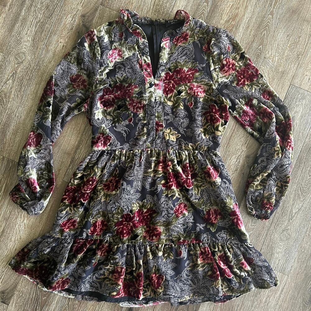 Floral Ruffle Mini Dress – Romantic Whimsical Cottagecore Y2K Charm”​ - Picture 10 of 10